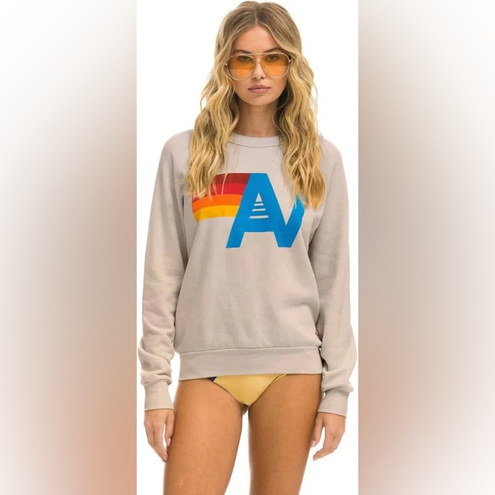 LOGO SWEATSHIRT - SAND